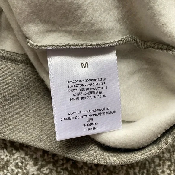 ESSENTIALS FEAR OF GOD DARK OATMEAL PULLOVER HOODIE - Picture 8 of 9